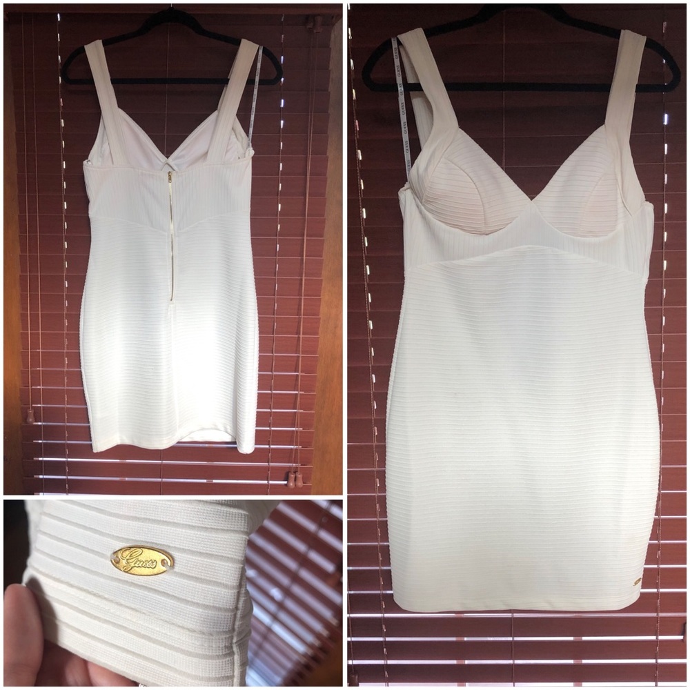 Guess White Mini Dress